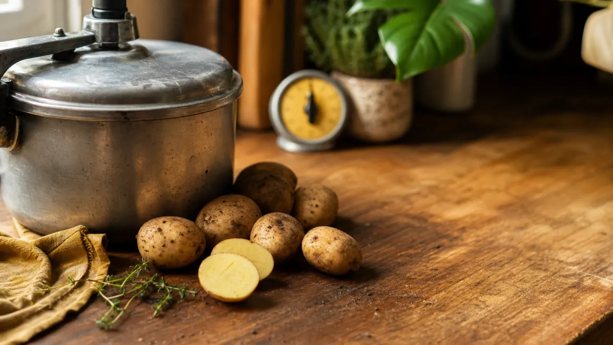 Temps de cuisson des pommes de terre à la cocotte-minute
