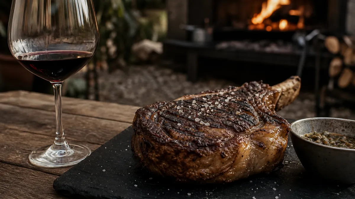 Médoc et côte de bœuf grillée : l'accord parfait