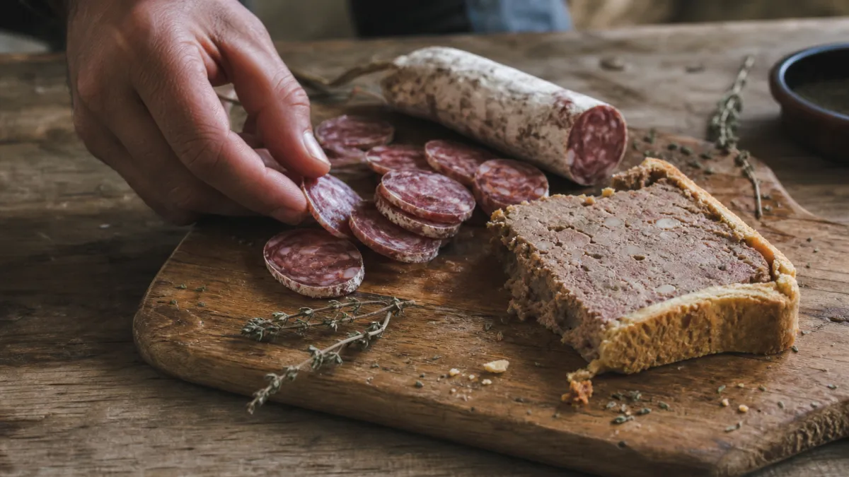 Bordeaux rouge fruité et charcuterie artisanale : l'accord
