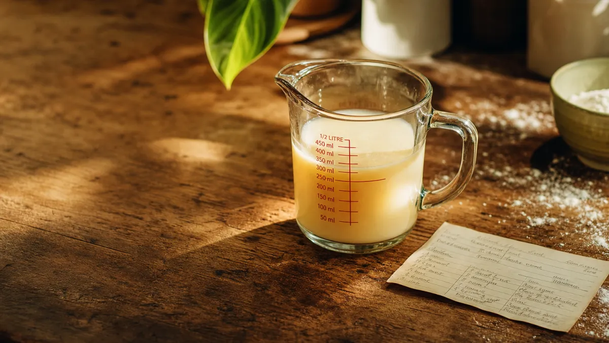 1/4 de litre en ml : la conversion exacte pour vos recettes