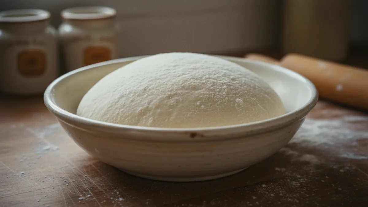 Pâte à pizza à pousse lente : le secret d'une pâte alvéolée